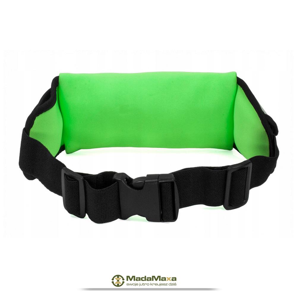Zielona Sportowa Saszetka Nerka Biodrówka do Biegania GT Sport Solid HR - KF61 - obrazek 3