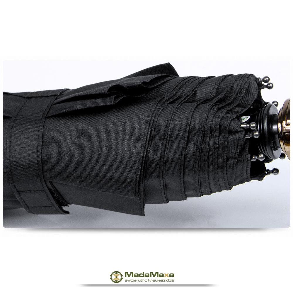 Składany Automatyczny Parasol Damsko-Męski Sztormowy Wiatroodporny LANTANA SKIN FAMILY XXL KF127 - obrazek 9