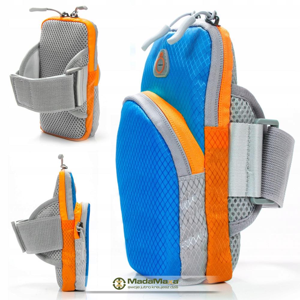 Niebieski Armband do Biegania, Opaska Sportowa na Ramię ARM-BAND DX Aquatics 7F ARM KF65