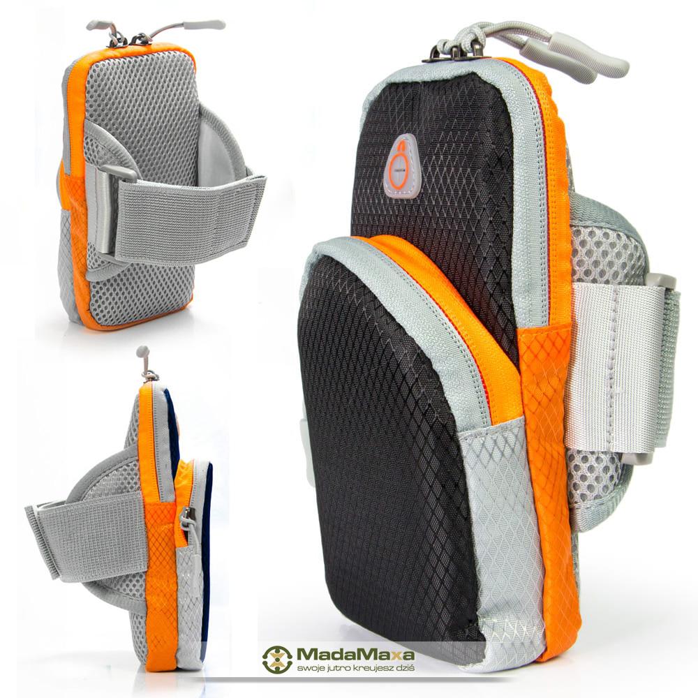 Czarny Armband do Biegania, Opaska Sportowa na Ramię ARM-BAND DX Aquatics 7F ARM KF70