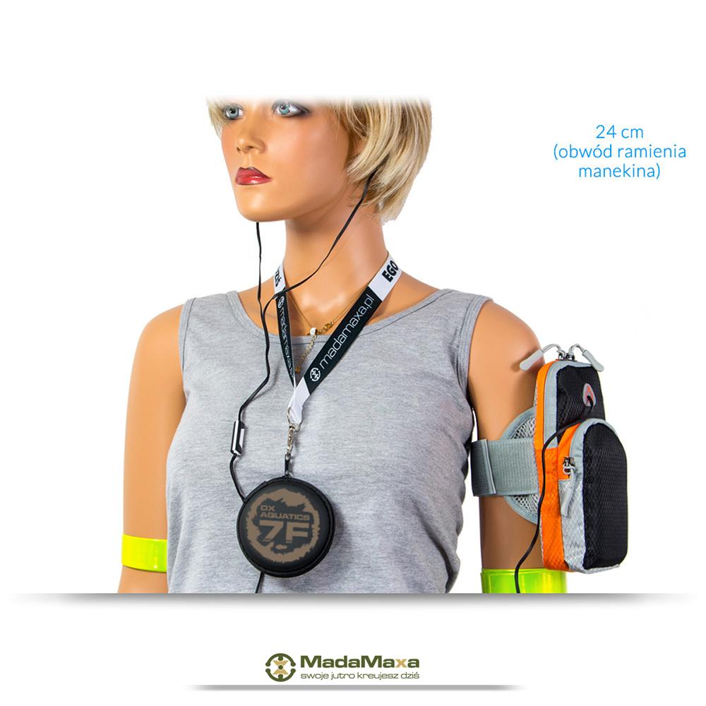 Czarny Armband do Biegania, Opaska Sportowa na Ramię ARM-BAND DX Aquatics 7F ARM KF70 - obrazek 5