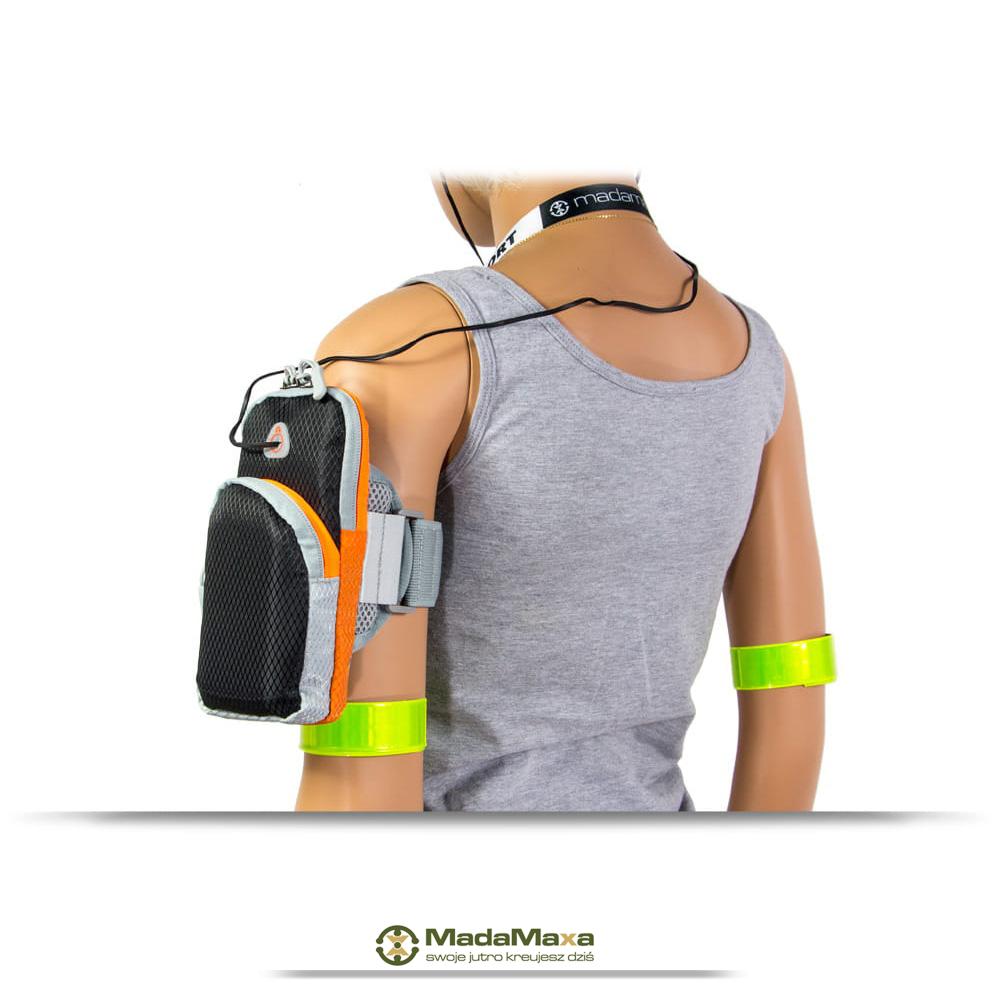 Czarny Armband do Biegania, Opaska Sportowa na Ramię ARM-BAND DX Aquatics 7F ARM KF70 - obrazek 6