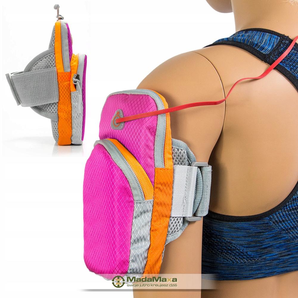 Fioletowy Armband do Biegania, Opaska Sportowa na Ramię ARM-BAND DX Aquatics 7F ARM KF67 - obrazek 2