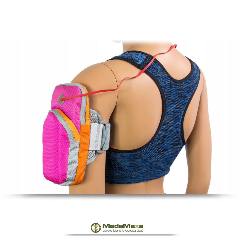 Fioletowy Armband do Biegania, Opaska Sportowa na Ramię ARM-BAND DX Aquatics 7F ARM KF67 - obrazek 5