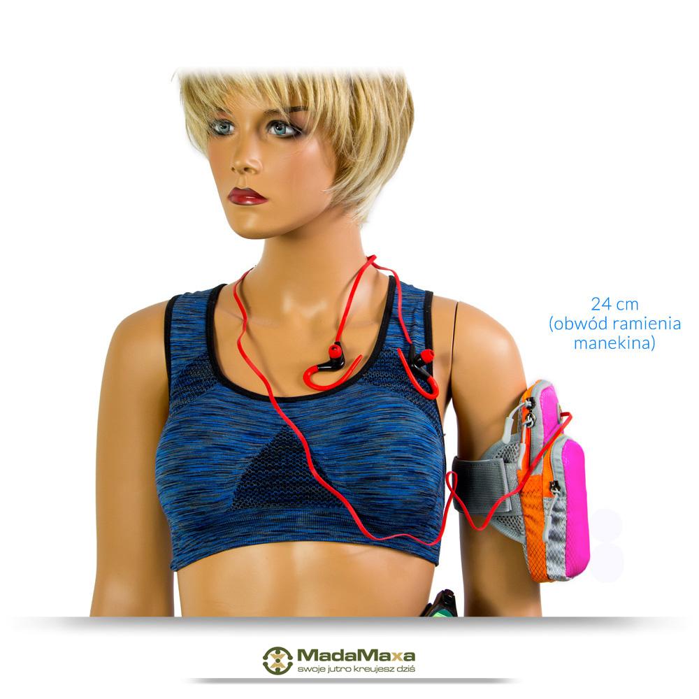 Fioletowy Armband do Biegania, Opaska Sportowa na Ramię ARM-BAND DX Aquatics 7F ARM KF67 - obrazek 6