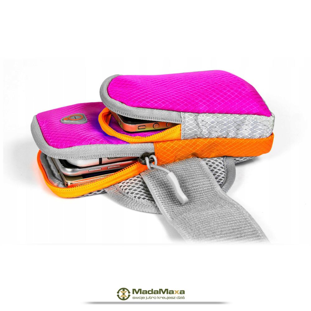 Fioletowy Armband do Biegania, Opaska Sportowa na Ramię ARM-BAND DX Aquatics 7F ARM KF67 - obrazek 8