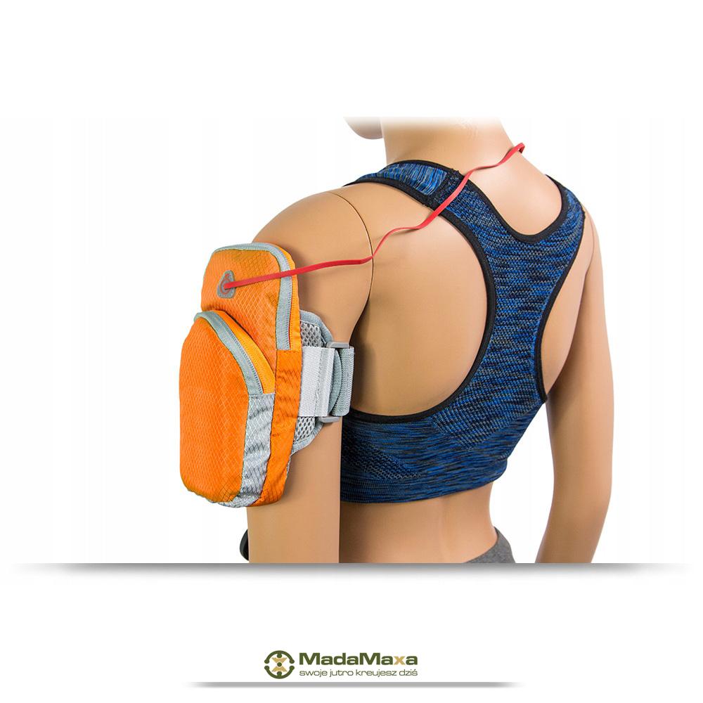 Pomarańczowy Armband do Biegania, Opaska Sportowa na Ramię ARM-BAND DX Aquatics 7F ARM KF68 - obrazek 5