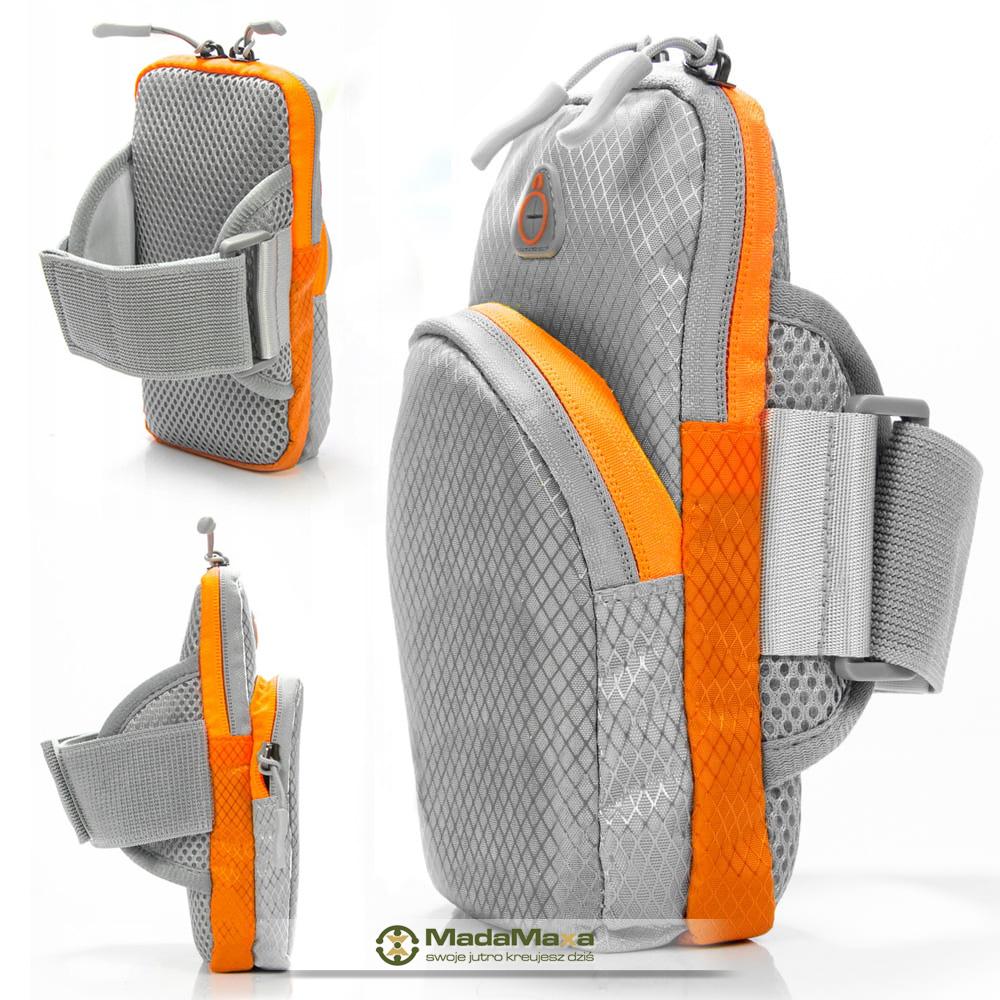 Srebrny Armband do Biegania, Opaska Sportowa na Ramię ARM-BAND DX Aquatics 7F ARM KF69