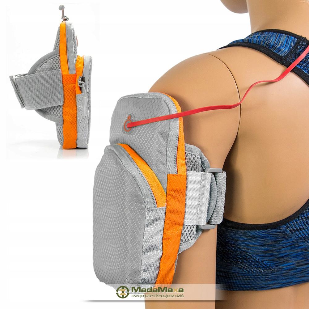 Srebrny Armband do Biegania, Opaska Sportowa na Ramię ARM-BAND DX Aquatics 7F ARM KF69 - obrazek 2