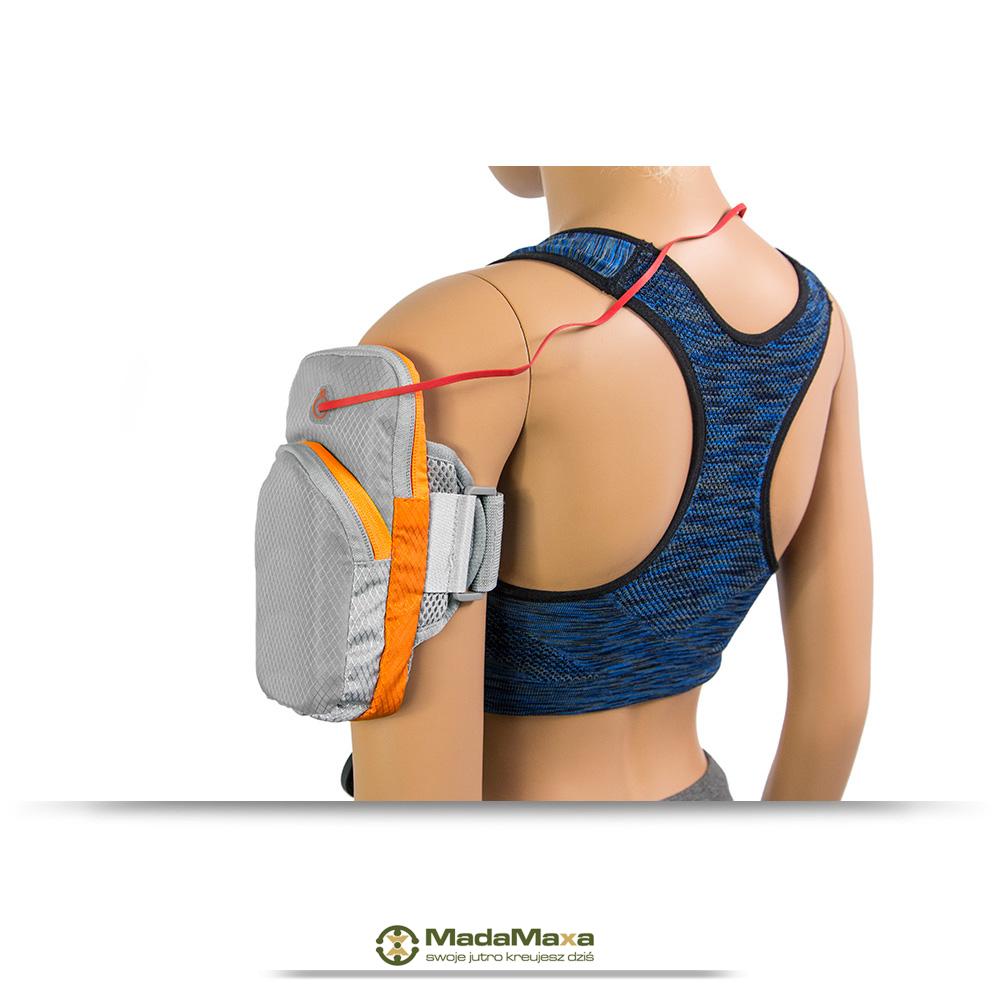 Srebrny Armband do Biegania, Opaska Sportowa na Ramię ARM-BAND DX Aquatics 7F ARM KF69 - obrazek 5