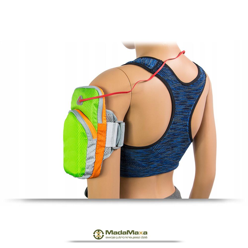 Zielony Armband do Biegania, Opaska Sportowa na Ramię ARM-BAND DX Aquatics 7F ARM KF66 - obrazek 9